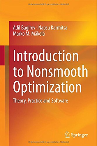 My book: Introduction to Nonsmooth Optimization
