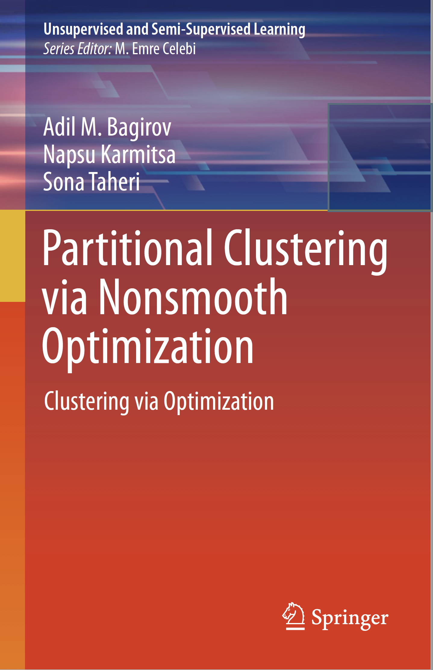 My book: Partional Clustering via Nonsmooth Optimization